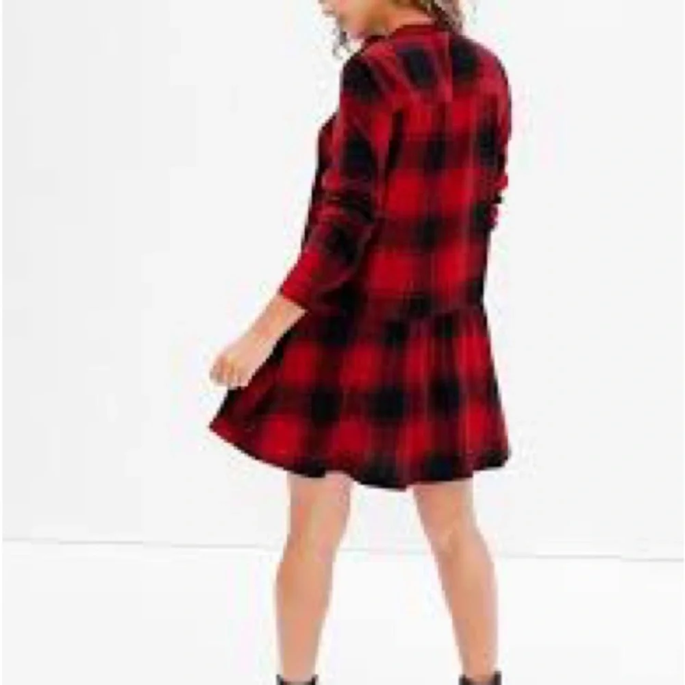 GAP Dress – XS – Red & Black Plaid Shirt Mini Dress